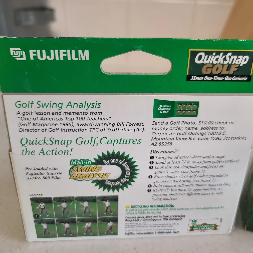 Fujifilm QuickSnap Flash XTRA Green Camera